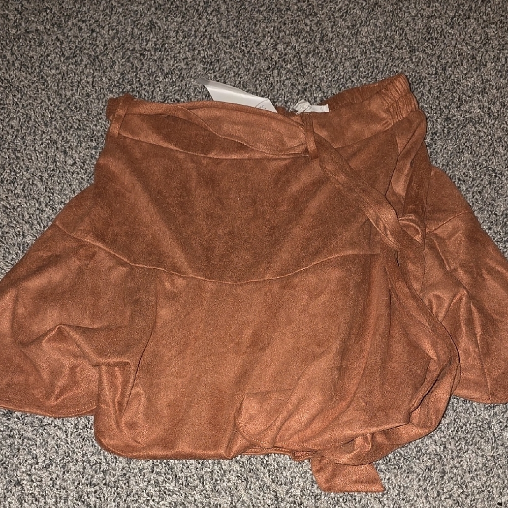 Women's Brown Skort